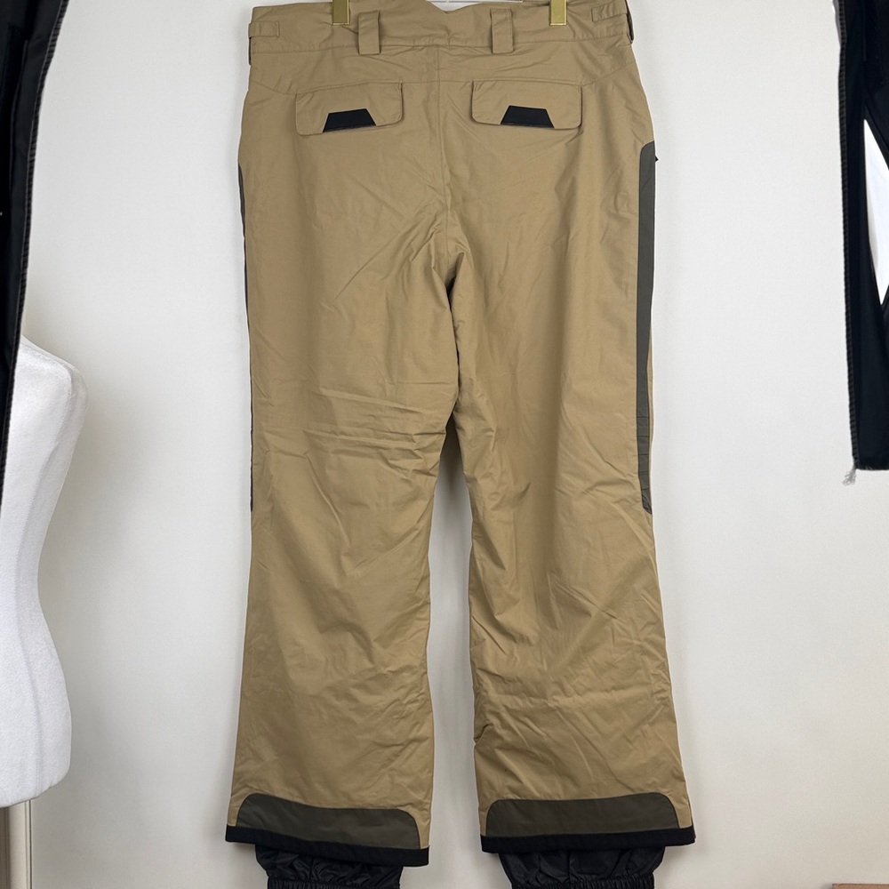 Columbia Convert Men’s Ski Snowboard Waterproof Khaki Pants Size Large - Picture 6 of 12